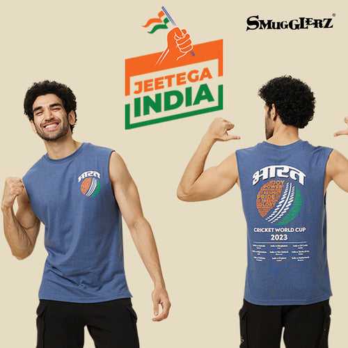 JEETEGA INDIA SLEEVELESS T-SHIRT