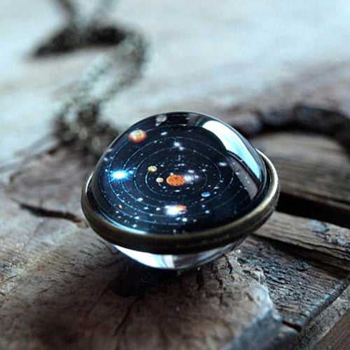 GALAXY IN GLASS PENDANT