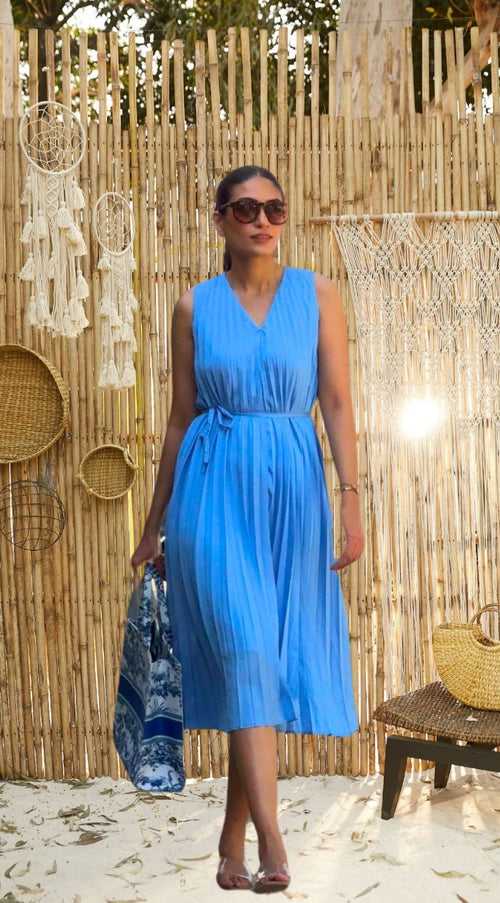 Sienna Ombre Dress - Ocean