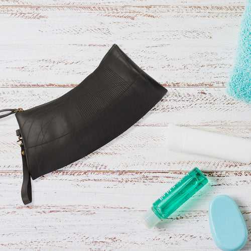 Upcycled Tube Toiletry pouch