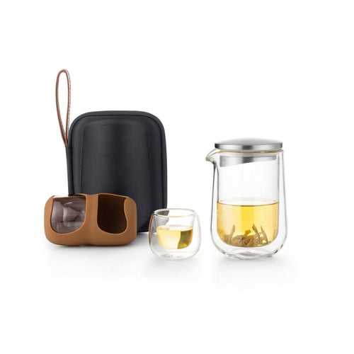 Ocio Travel Tea Set with Carry Case
