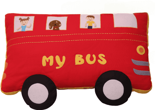 My Bus - Shaped Cushion