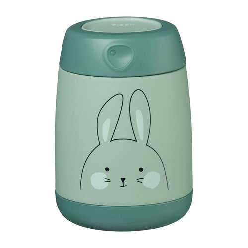 Insulated Food Jar Mini - So Bunny Green 210ml