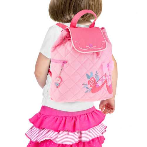 Quilted Backpack - Ballet