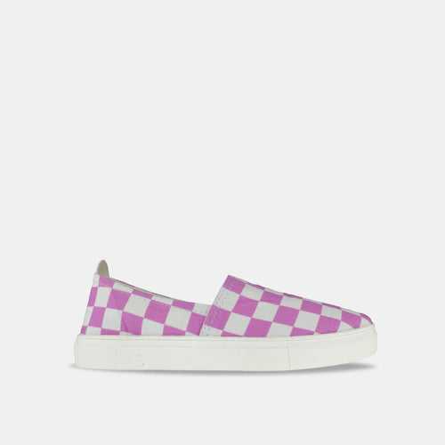 Plum Checkerboard