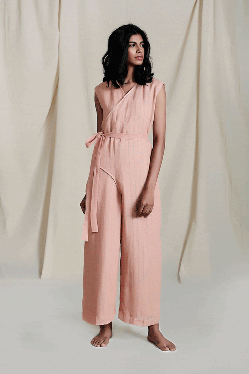 Snai Jumpsuit Peach