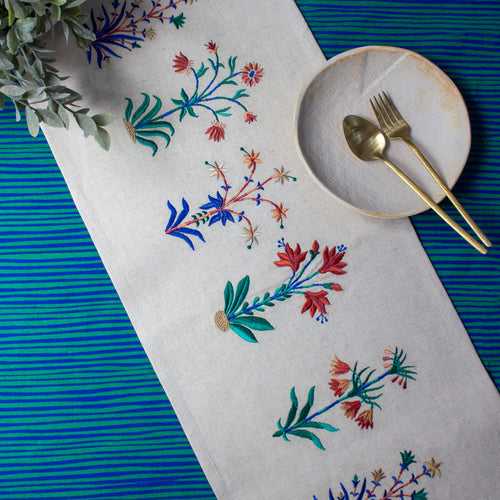 Gul Bagh Embroidered Runner