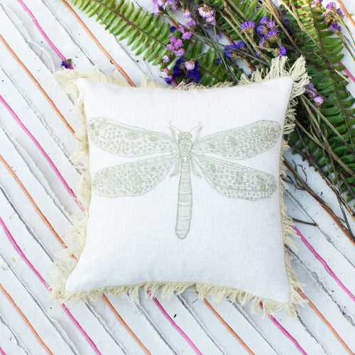 DRAGONFLY CUSHION COVER