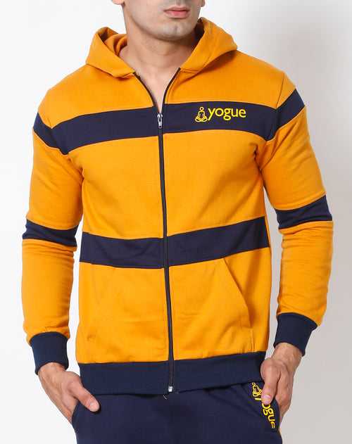 Mustard Navy Thermal Jacket