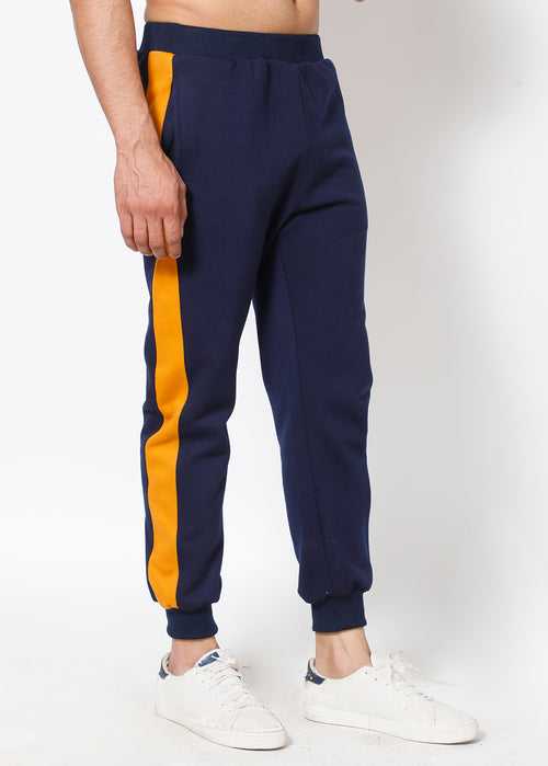 Mustard Navy Thermal Joggers