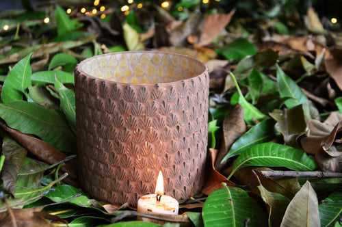 Days of Autumn Candle Holder