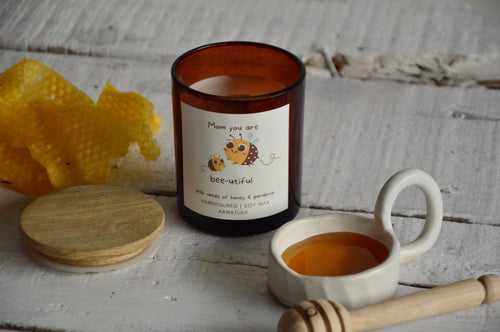 Mom you are Bee-utiful | Mother's Day Woodwick Candles