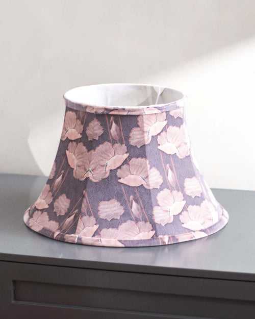 Floral Art Cotton Empire Lamp Shade