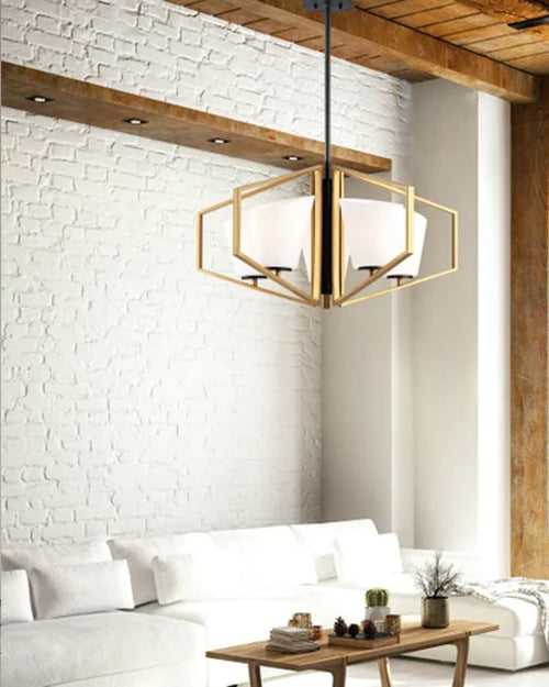 Uplift Aesthetics Glass Chandelier