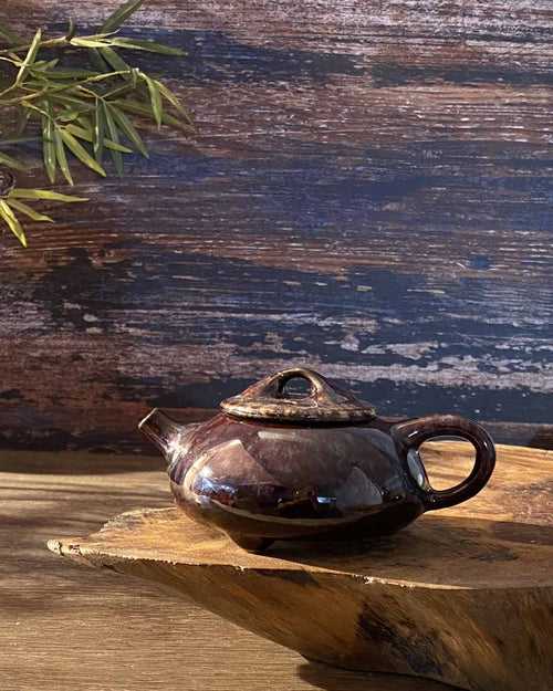 Reactive Glaze Small Kettle