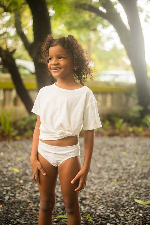 Girls' Hipster Underwear | 100% Organic Cotton | Chemical-free & Spandex-free