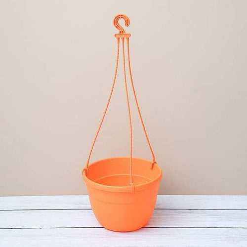7.1" Orange Corsica Hanging Basket