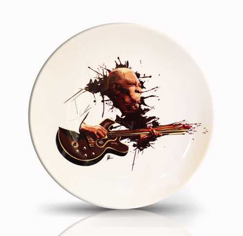King of Blues Decor Plate