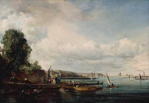 Waterloo Bridge - John Constable Painting