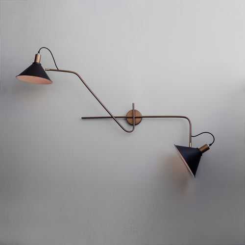 FSW212 Fifty-Ninety MidCentury Modern Wall Sconce