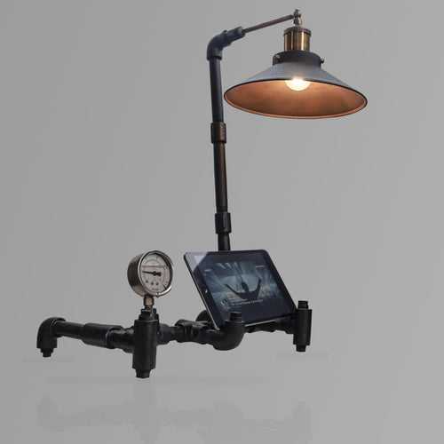 TPF107 Nordic Industrial Table Lamp Tablet Stand