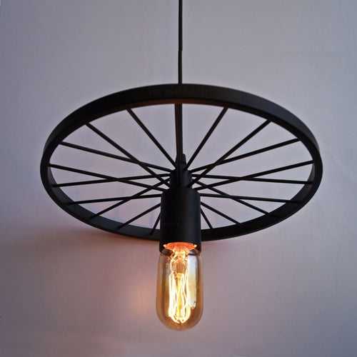 CLH137 Spoked Wheel Industrial Design Lamp