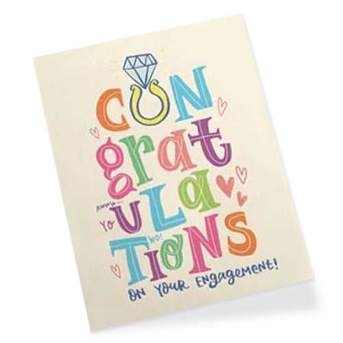 Engagement Congratulations Greeting Card