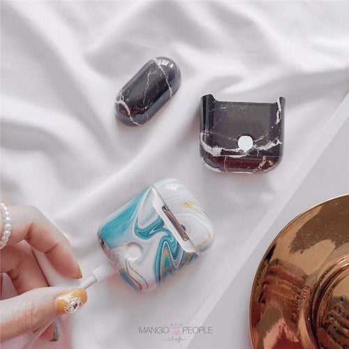 Luxe Marble Airpods Case