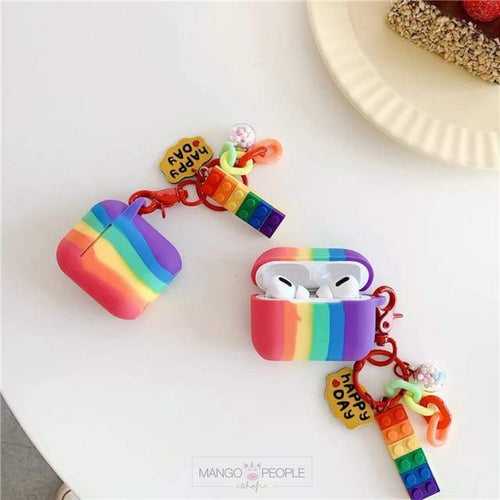 Rainbow Airpods & Airpods PRO Case