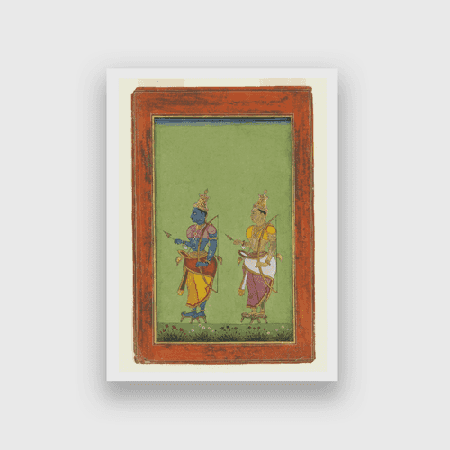 Rama and Lakshmana Painting