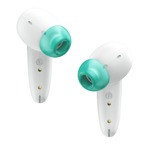 Noise Buds VS402 in-Ear Truly Wireless Earbuds with 50H of Playtime, Low Latency, Quad Mic with ENC, Instacharge (10 min = 120 min), 10mm Driver, BT v5.3, Breathing LED Lights