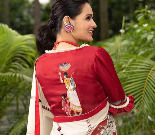 Beautiful Embroidery Design Blouse