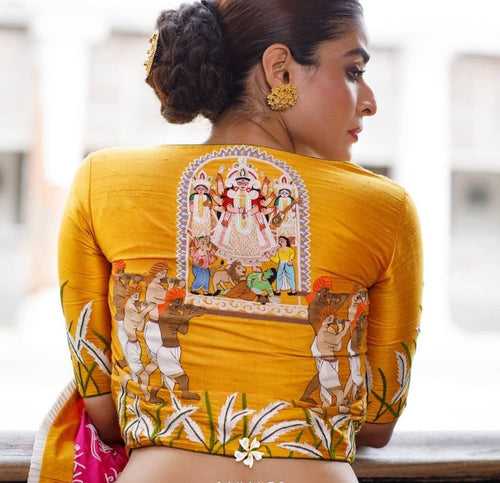 Beautiful Embroidery Design Blouse