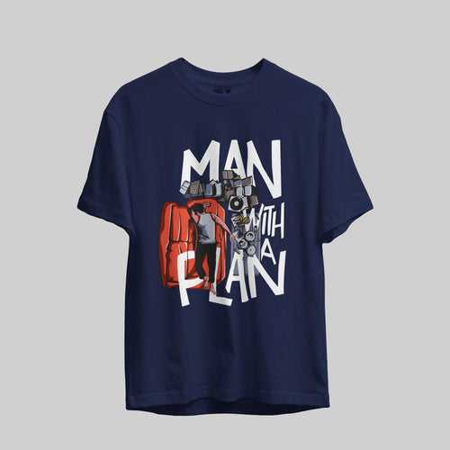 Man With A Plan Oversized T-Shirt