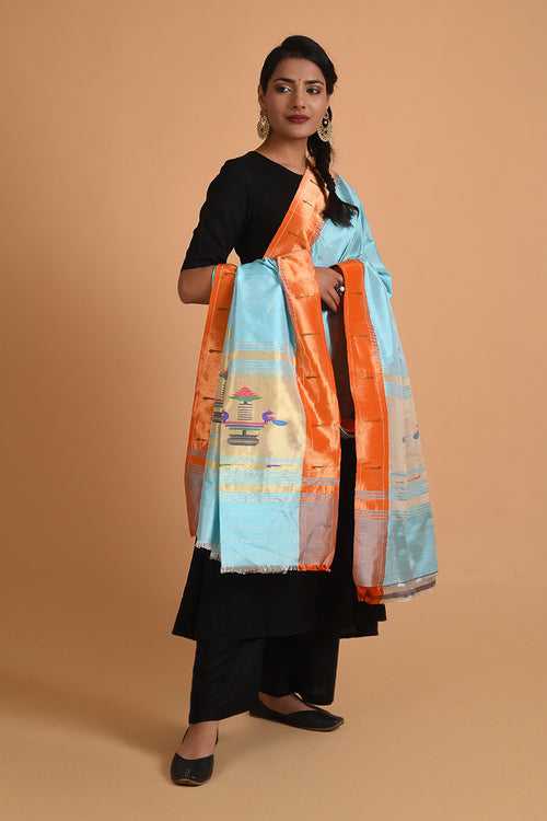 Silk Paithani Dupatta