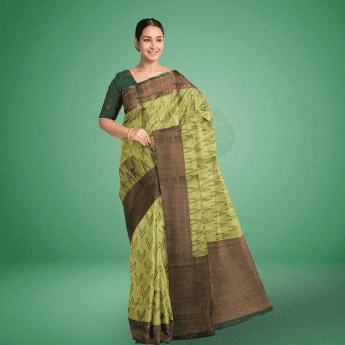 Glisten Bliss Silk Cotton Saree - MFC002