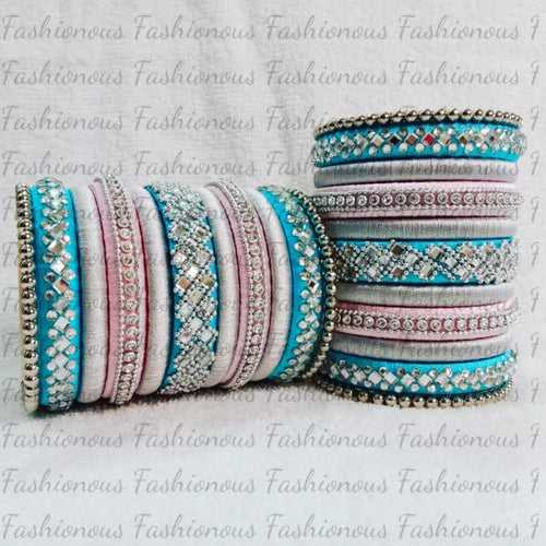 Threads of Tradition - Silk Thread Bangles - STB003