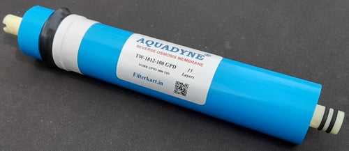 Aquadyne  Reverse Osmosis Membrane for 1000 TDS Input Water (TW-1812-100 GPD)