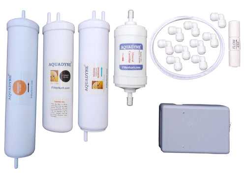 Aquadyne's Compatible RO Service Kit for Aquaguard Superb RO (Chip Model) & Aquaguard Superb RO + SS & Aquaguard Royale RO + SS with tele & video guided installation support, 1- Set, White