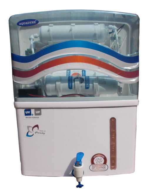 UV UF Water Purifier with Copper Storage Tank and Stainless Steel UV Chamber