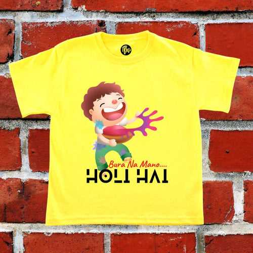 Bura Na Mano Holi Hai T-Shirt for Kids