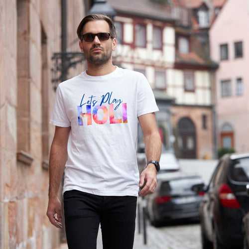 Let's Play Holi T-shirt