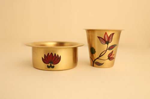 Kalamkari Dabara Coffee set