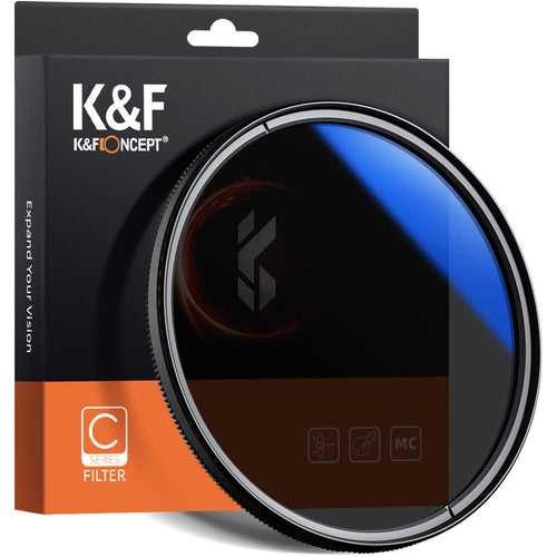 K&F Concept Classic Series Slim Multicoated Circular Polarizer Filter (46mm)