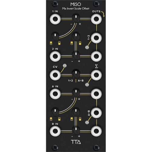 TipTop Audio MISO Multipurpose Utility Eurorack Module (10 HP, Black)