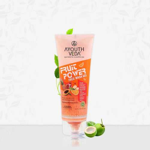 Ayouthveda Fruit Power Face Wash Gel 100ml