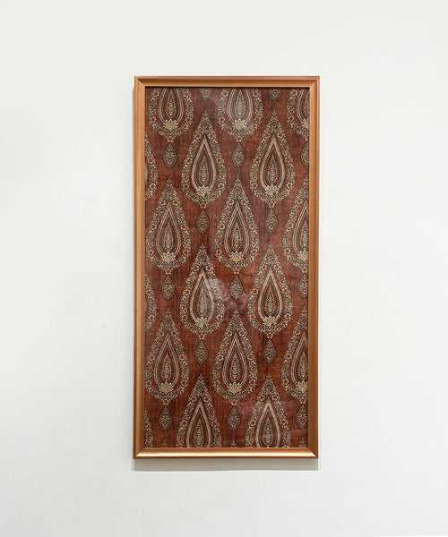 Copper Pazzo Textile Wall Art