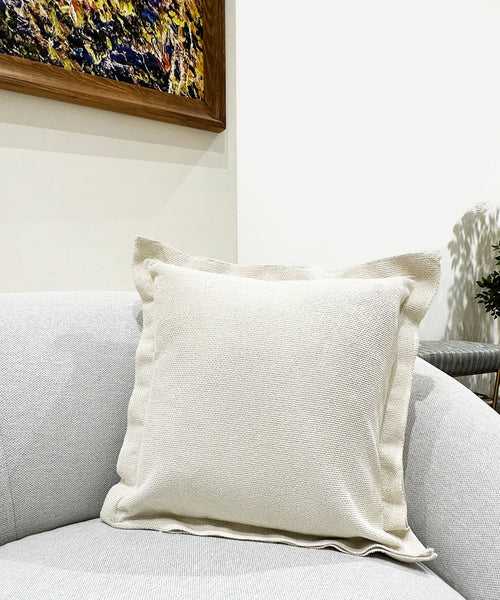 Textured Milk Cushion Cover