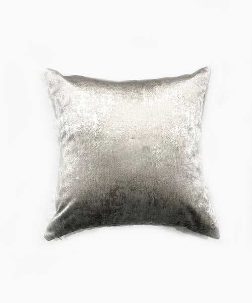 Steel Shimmer Velvet Cushion Cover
