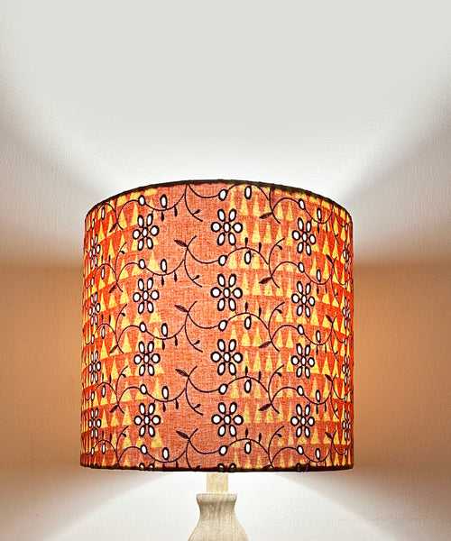 Saffron Sapphire Block It Away Lamp Shade